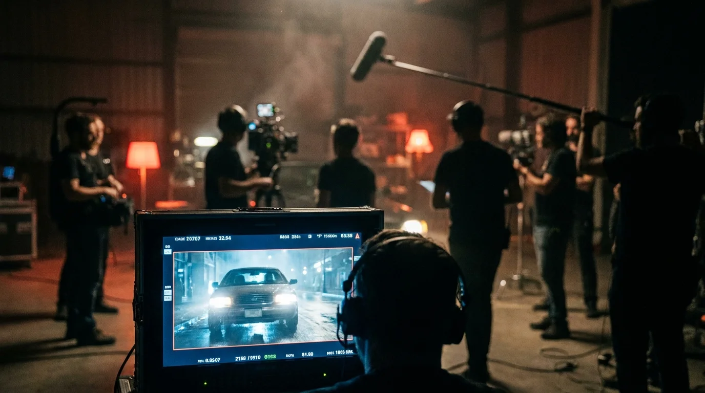 Behind the scenes